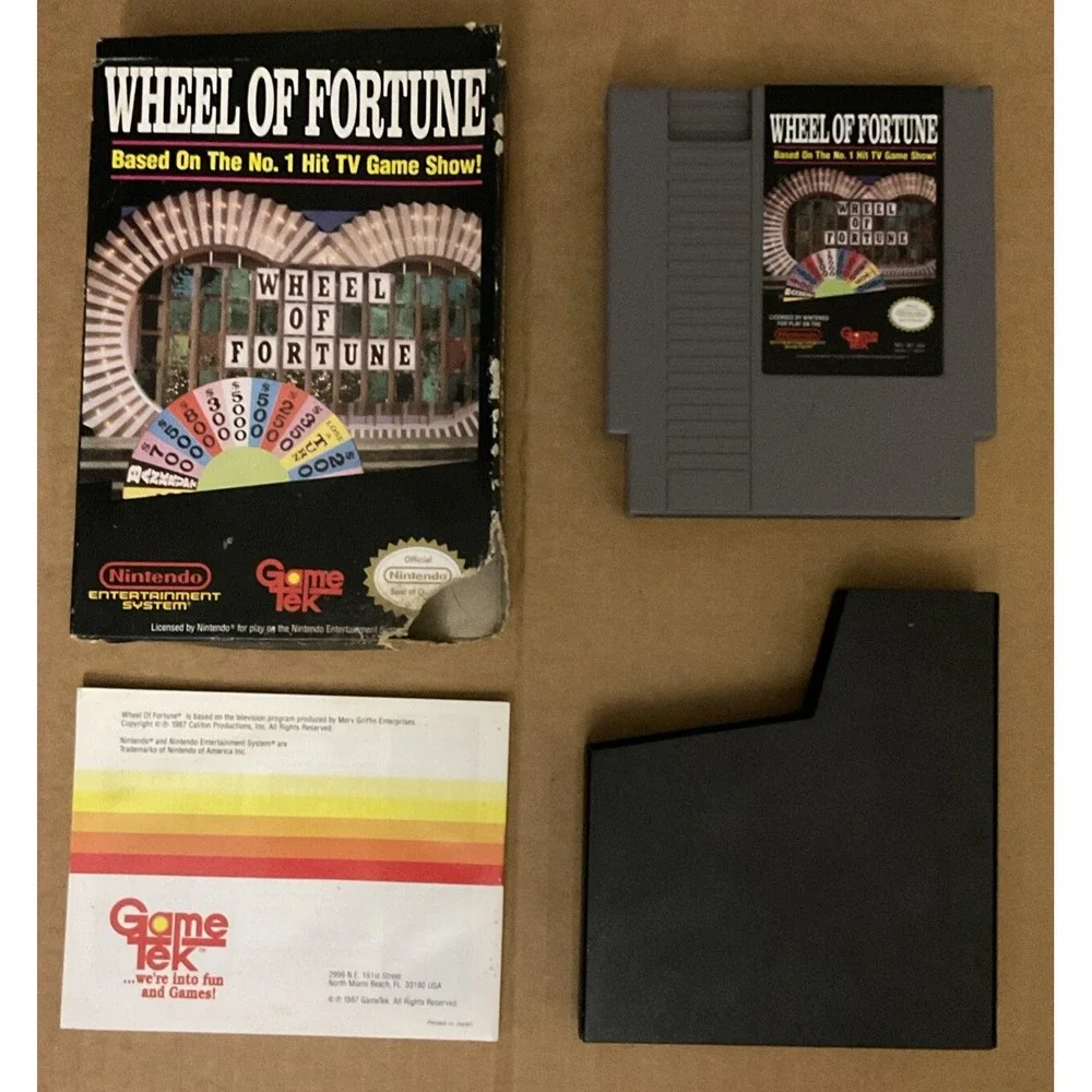 Wheel of Fortune (Nintendo Entertainment System, 1988)